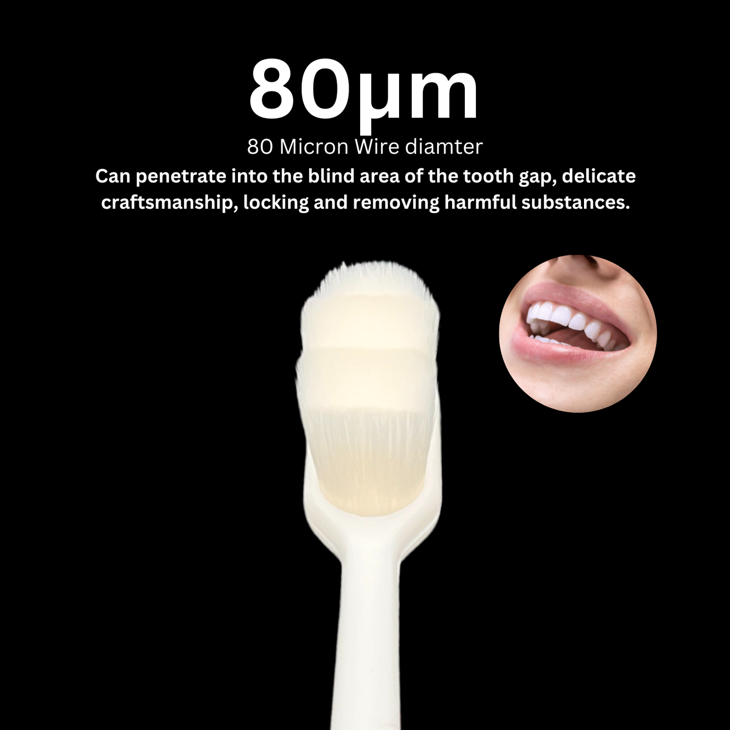 Nano Ultra-fine Wave Toothbrush Soft Bristle Oral Care Clean for Adult